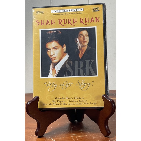 Shah Rukh Khan My Life Story Hindi Actor Singer Biography Live Concert DVD - Picture 1 of 13